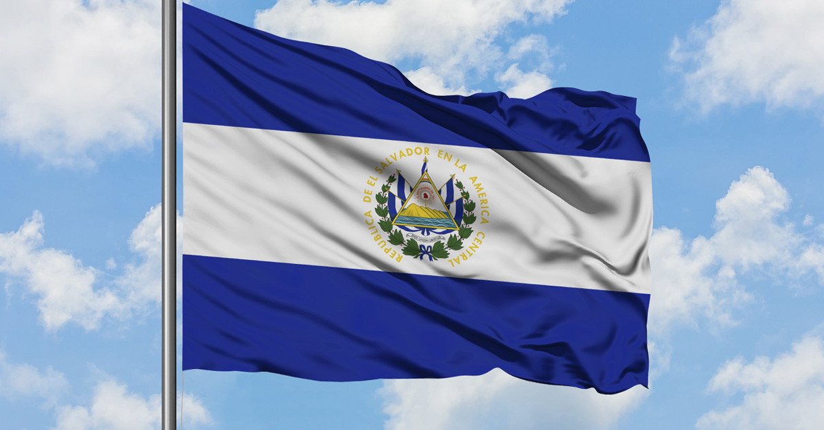 Logo La Selecta SV - Bandera de El Salvador